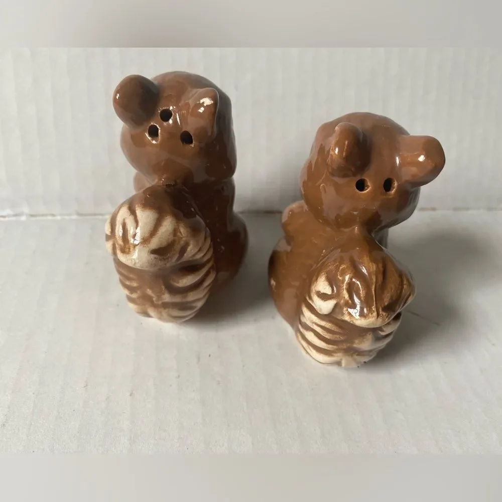 Woodland Squirrels Salt & Pepper Shakers